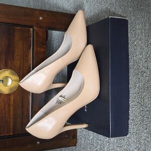 French Connection Nude Heels Size 9
